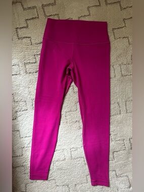 Lululemon Align High rise Leggings 28” Ripened Raspberry